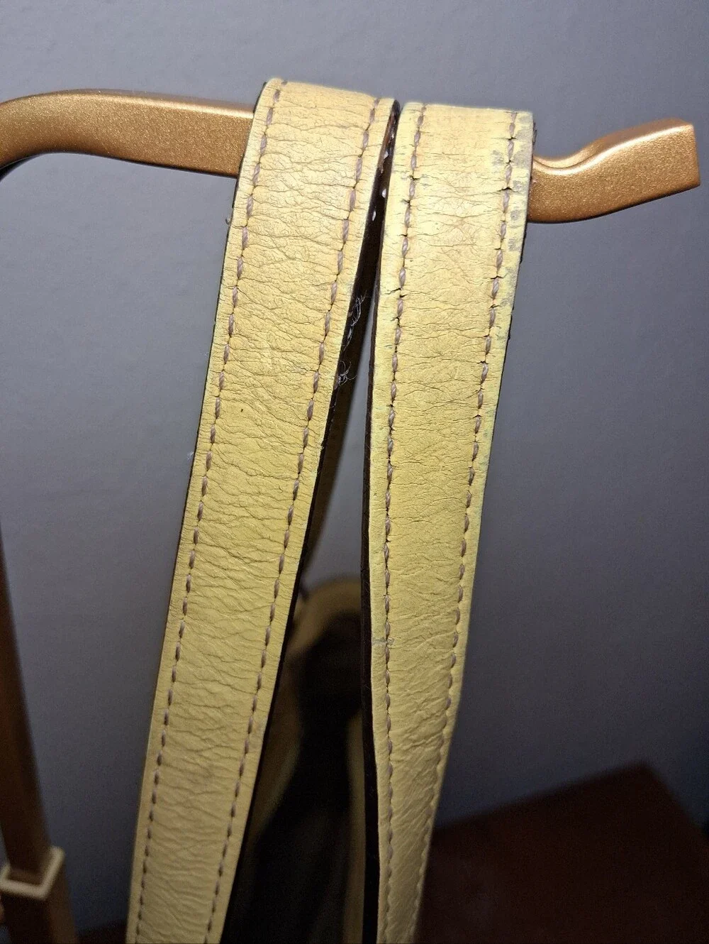 Coach Y2k Yello Patent Leather Tote